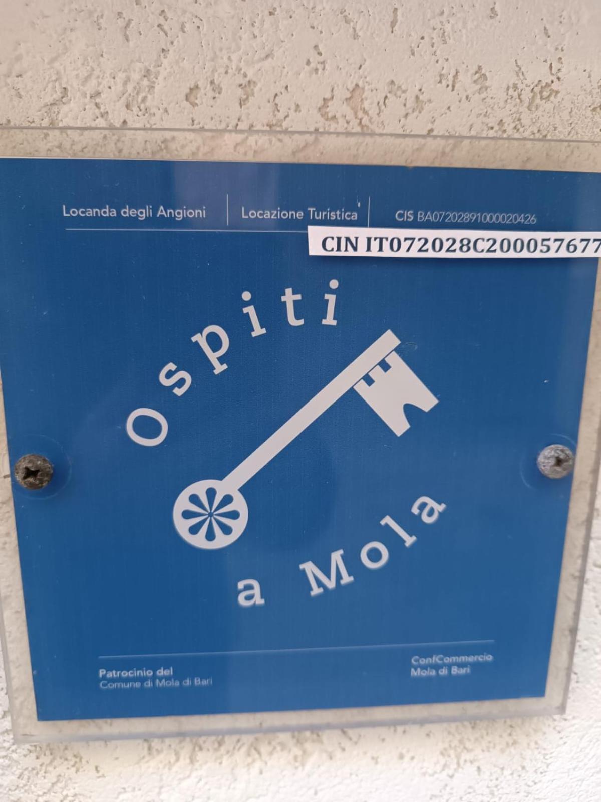 Locanda Degli Angioini Locazione Turistica Hotel Mola di Bari Eksteriør billede